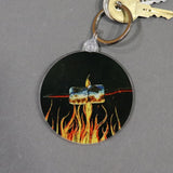 Marshmallows Keychain