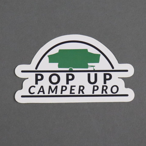 Pop Up Camper Pro Decal